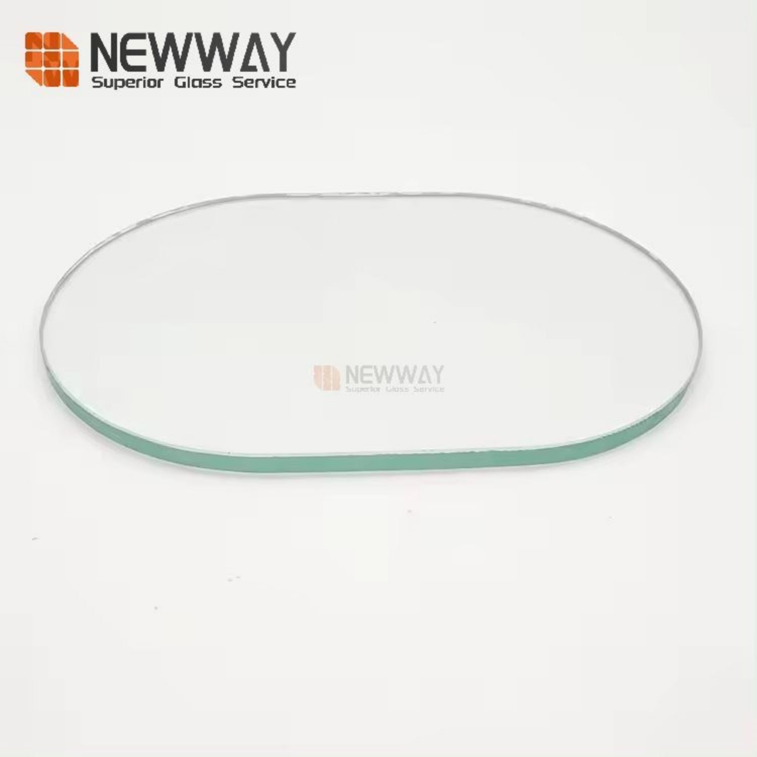 Customized 1mm 2mm 3mm 4mm 5mm 6mm Clear Glass Chemical Strengthened Glass