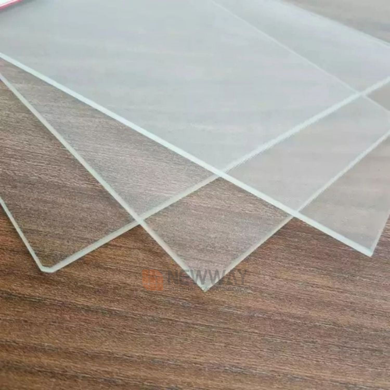 2mm ARC 93.5% Transmittance Pattern Glass Panel