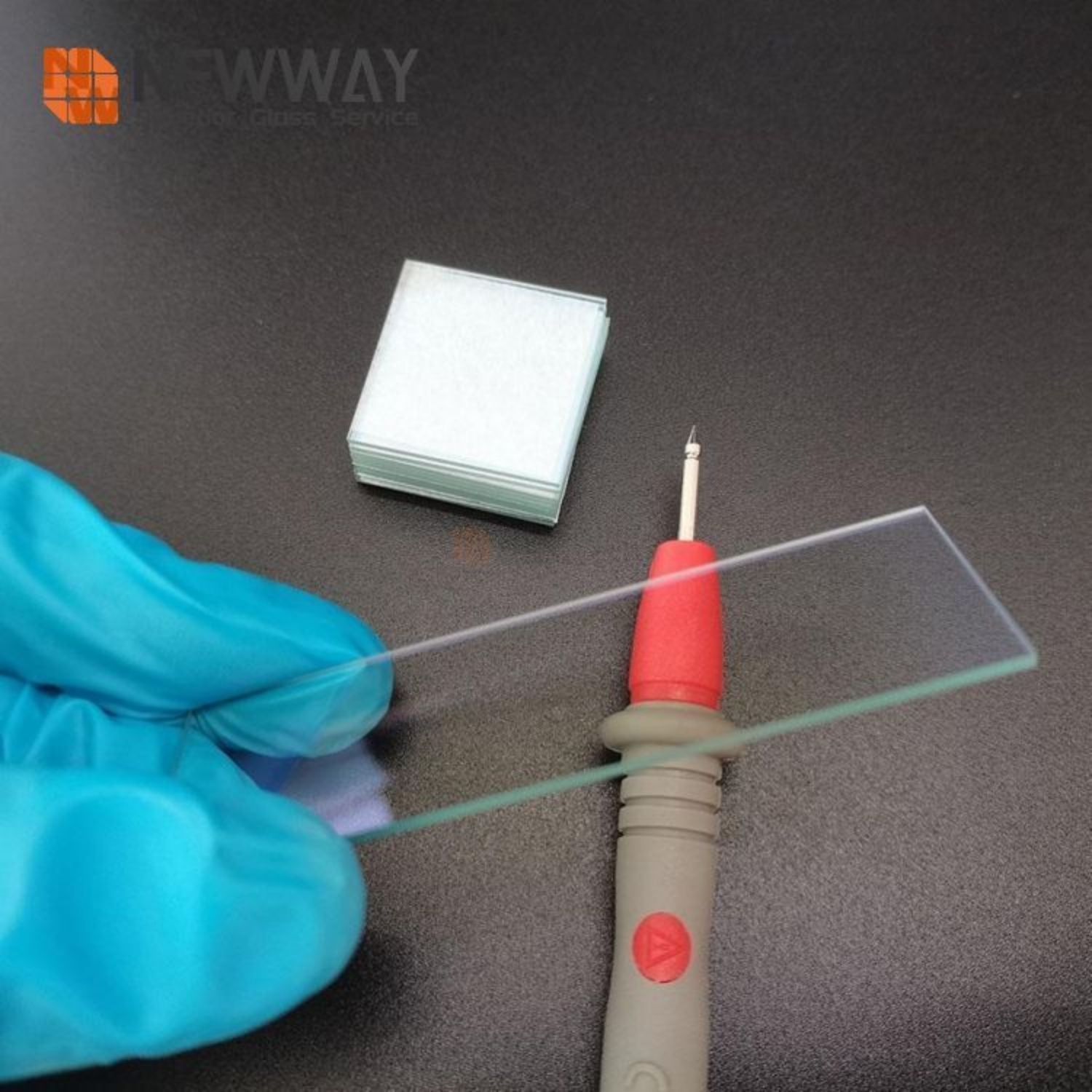 8-15 Ohm Laser Etching ITO Conductive Glass For Lab