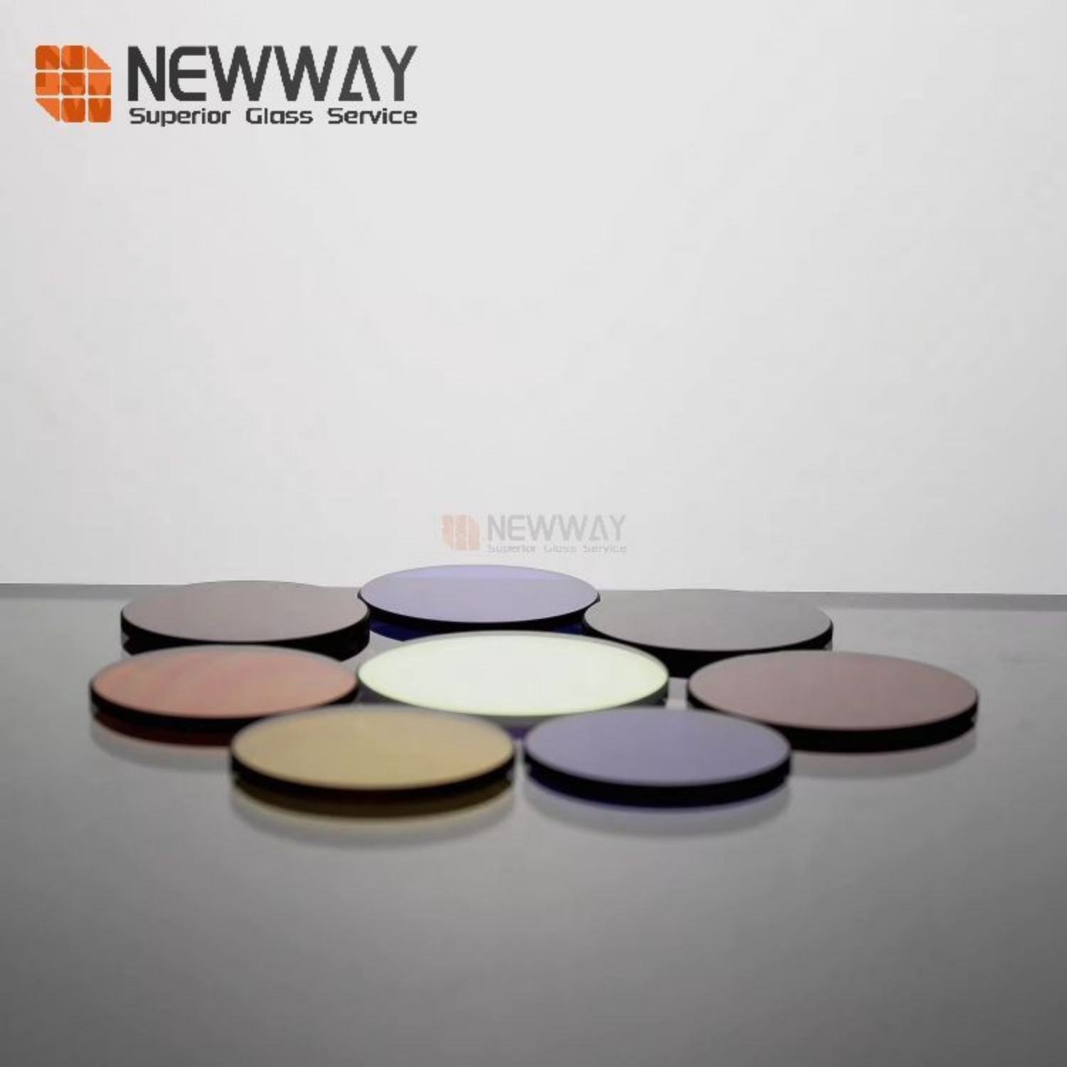 2mm 3mm Custom Color Optical Glass Lens