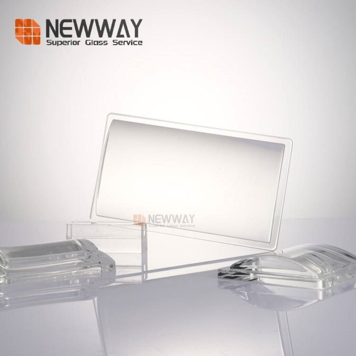 Mold Pressed Glass Borosilicate Glass For LED Optical Lens