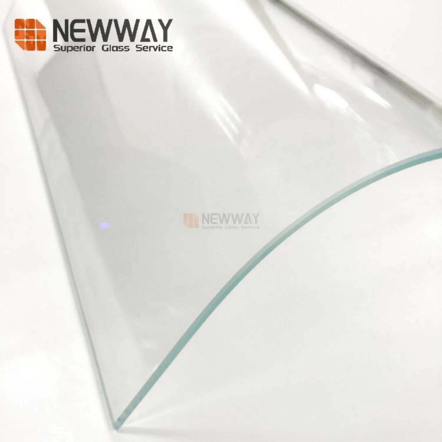 Customized 3mm 4mm 5mm Hot Bend Glass Curved Tempered Glass