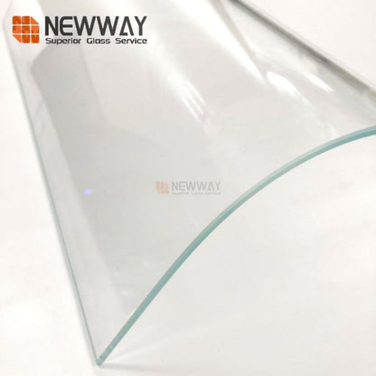 Customized 3mm 4mm 5mm Hot Bend Glass Curved Tempered Glass