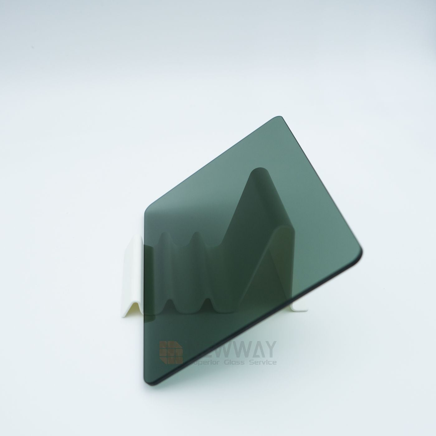 AG Coated Translucent Black Tinted Glass Temper Panel