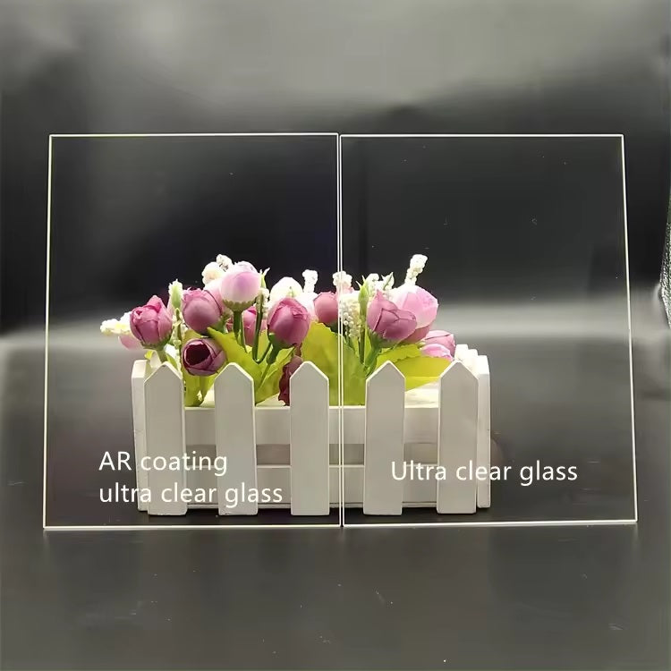 Custom 2mm Ultra Clear Both Sides Anti-Reflective Coating Glass