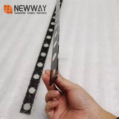 96% High Transmittance Led Light Bar Silkscreen Printing Glass