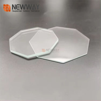 Customized Polygonal Cutting Etching 0.7mm 1.1mm Anti Glare Matte Tempered Glass