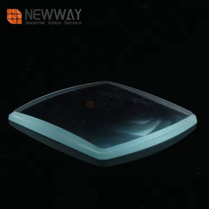 Curve Anti-UV Light Tempered Glass For Optical Lens