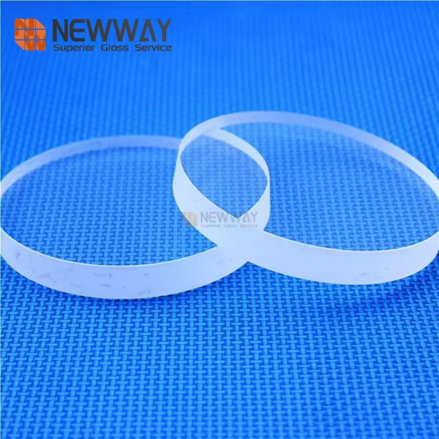 Laser Cutting Over 97% Transmittance Ultra Clear Quartz Glass