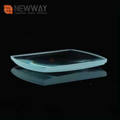 Curve Anti-UV Light Tempered Glass For Optical Lens