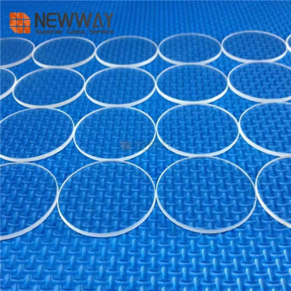 Laser Cutting Over 97% Transmittance Ultra Clear Quartz Glass