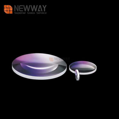 Optical Fused Quartz Glass Infrared Biconvex Lens with AR Coating