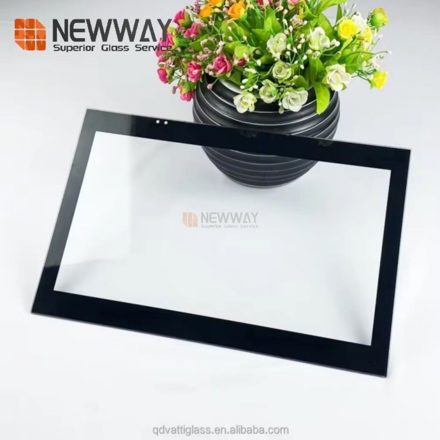 Spraying Ag Cover Plate Tempered Glass Safety Glass