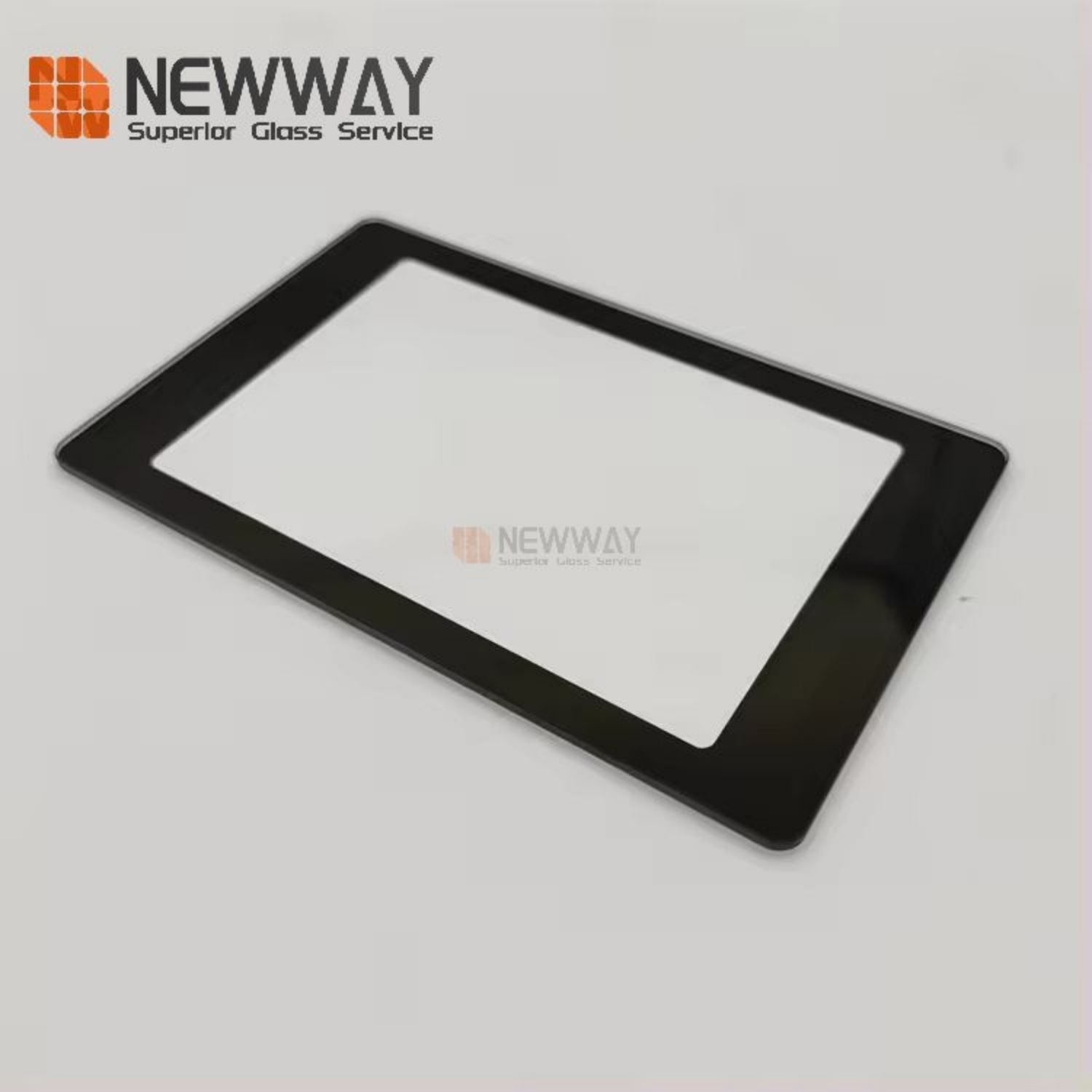 1.1mm Screen Printing Tempered LCD Cover AF Coated Glass