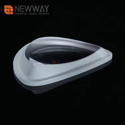 10-400nm Anti-UV Coating Irregular Shape Glass For Optical Lens