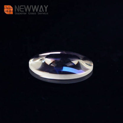 Optical Fused Quartz Glass Infrared Biconvex Lens with AR Coating