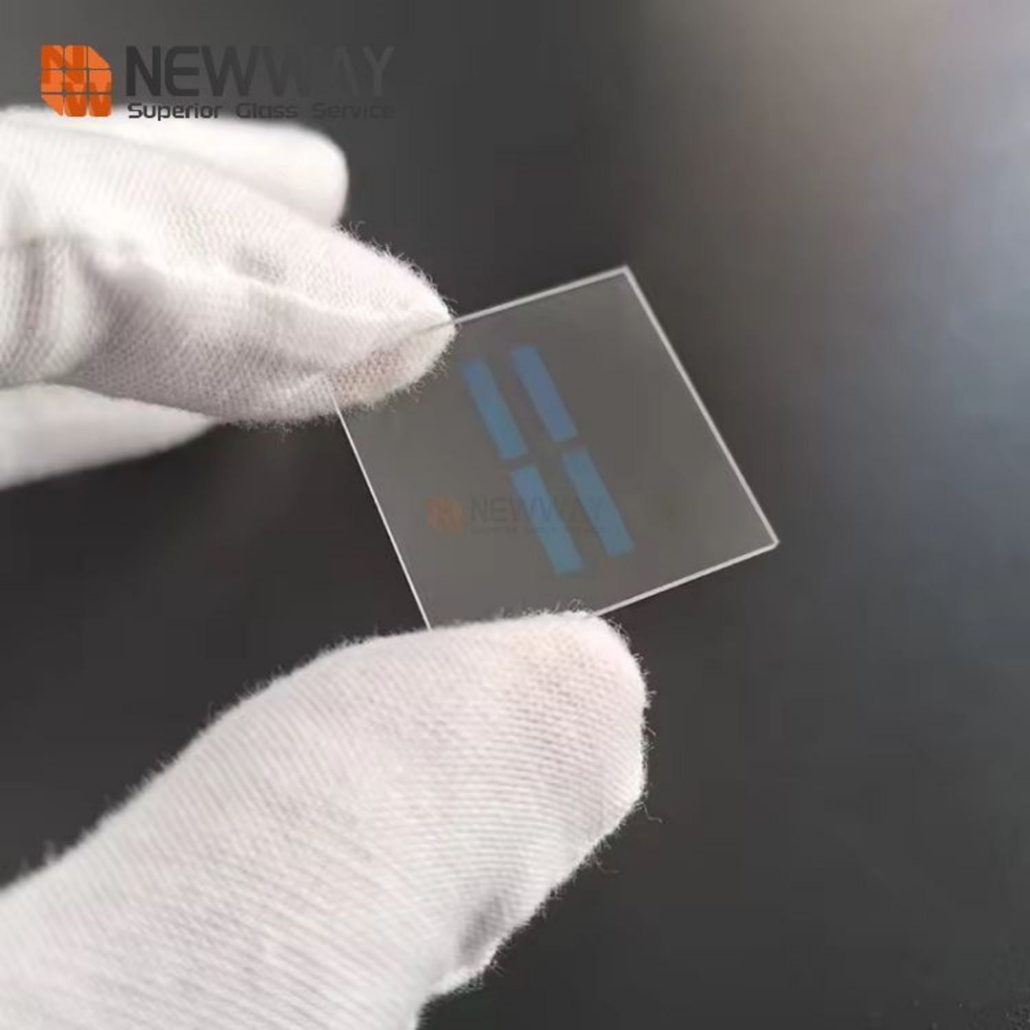 ITO FTO Conductive Coated Etched Glass 8ohm 0.5mm 1.1mm 1.3mm 2mm Top Light Transmittance