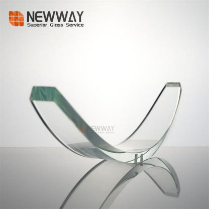 Hot Bending Glass Low Iron Toughened Curved Borosilicate Glass