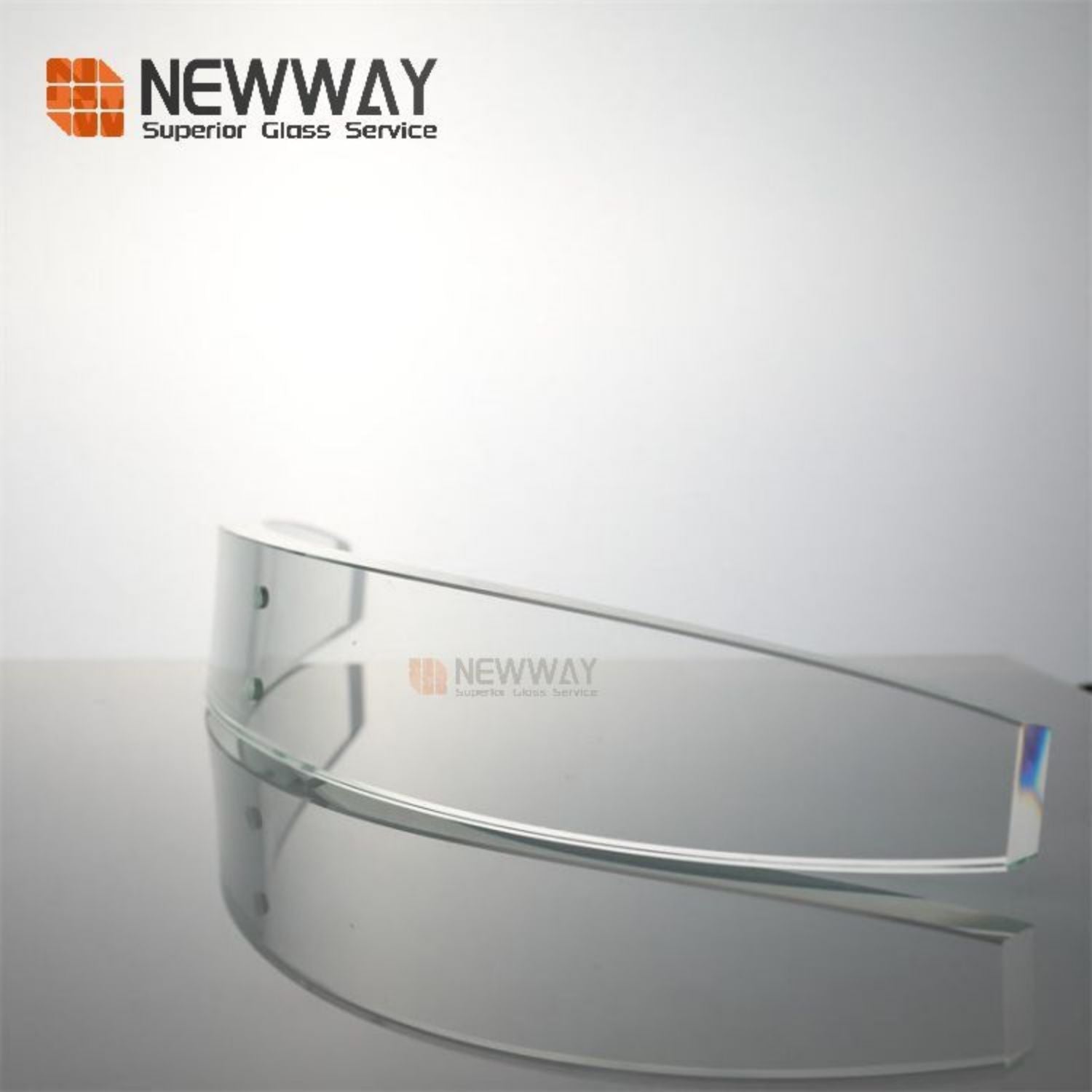 Hot Bending Glass Low Iron Toughened Curved Borosilicate Glass