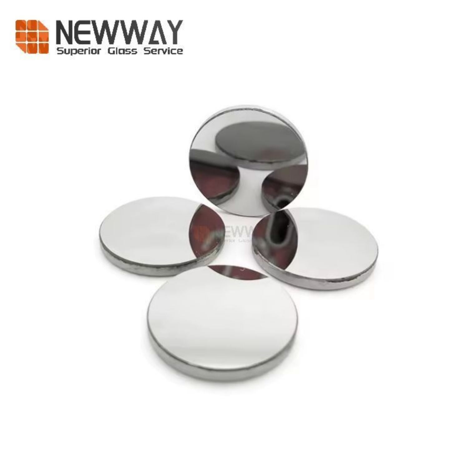 Dia 25mm Thickness 3mm Optical Reflective Glass Mirrors CO2 Laser Molybdenum Mirror