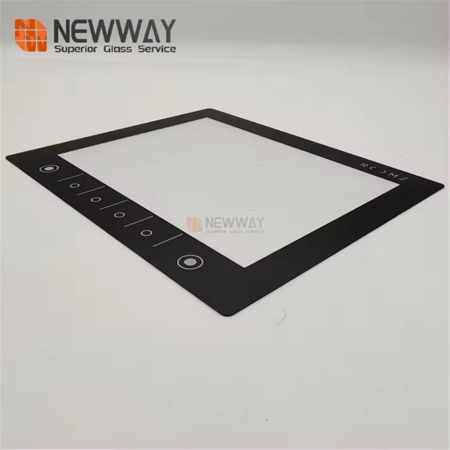 0.5mm-3mm Physical Tempered Glass Anti-Scratch Anti Glare Glass For LCD Screen Cover