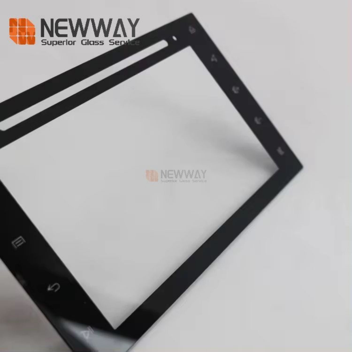 Display Tempered Glass LCD TV Front Protection Glass Coated AF Glass