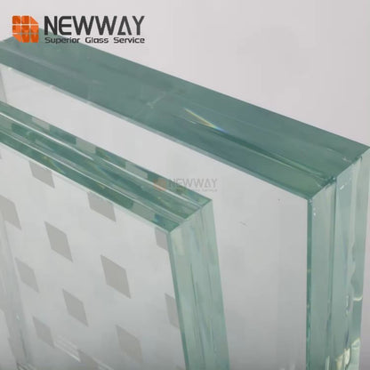 Customized Laminated Toughened Transparent Glass