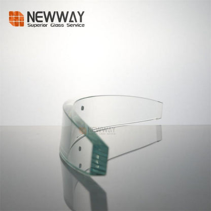 Hot Bending Glass Low Iron Toughened Curved Borosilicate Glass