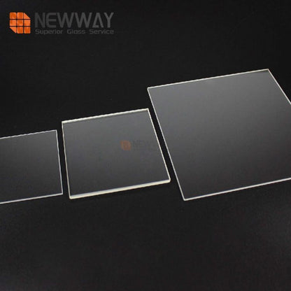 Ultra Clear Laser Cut Holes Quartz Plate Glass