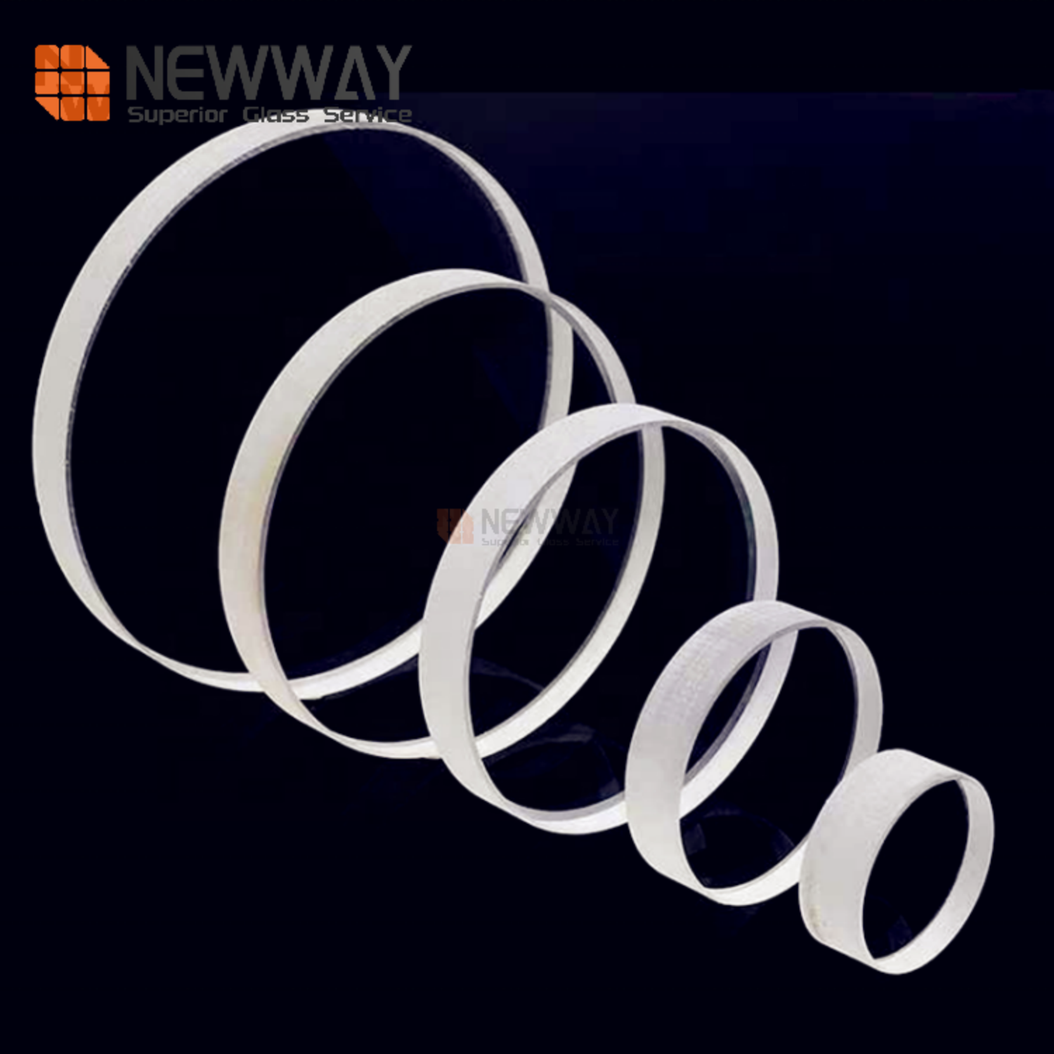 Customized Shape High Purity Fused Silica Clear Quartz Glass Sheet