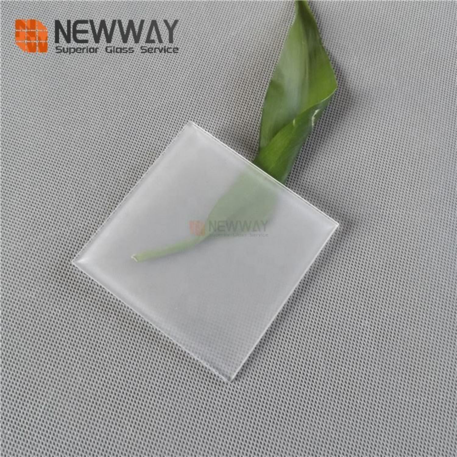 Physical Tempered Low Iron Frosted Glass