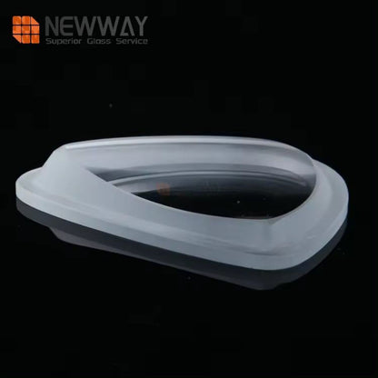 10-400nm Anti-UV Coating Irregular Shape Glass For Optical Lens