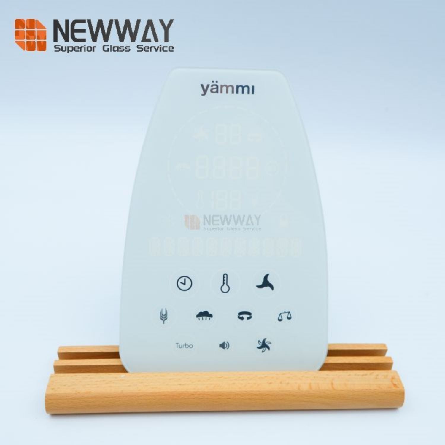 Irregular Electrical Box Irregular Shape 5inch Electrical Cover Glass Switch Panel – New Way Glass