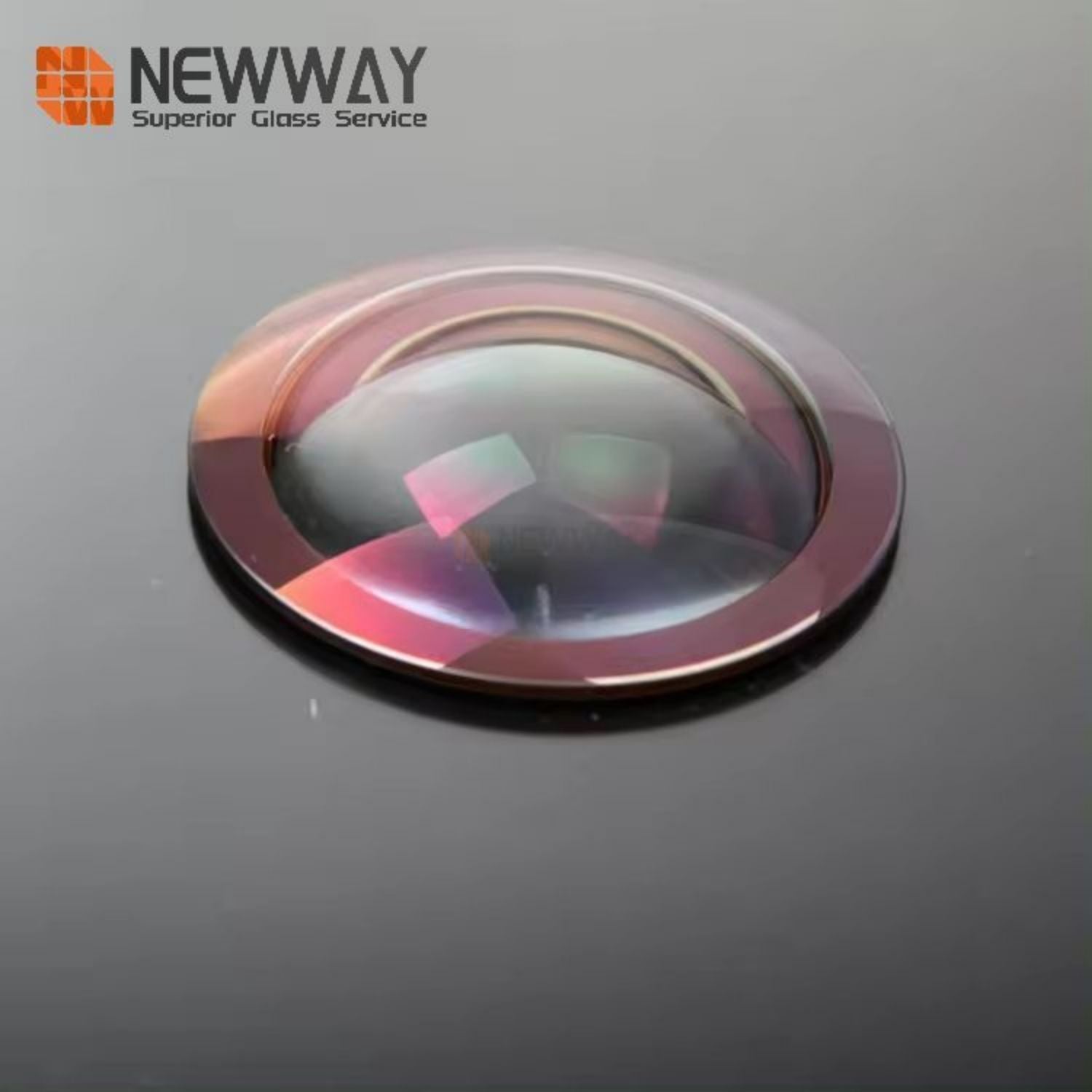 Small Biconvex Lens Stage Light Spotlight Optical Glass Holographic Aiming