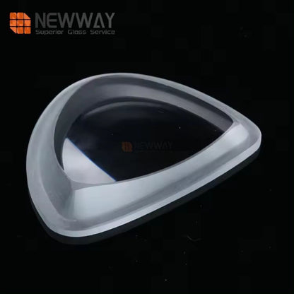 10-400nm Anti-UV Coating Irregular Shape Glass For Optical Lens